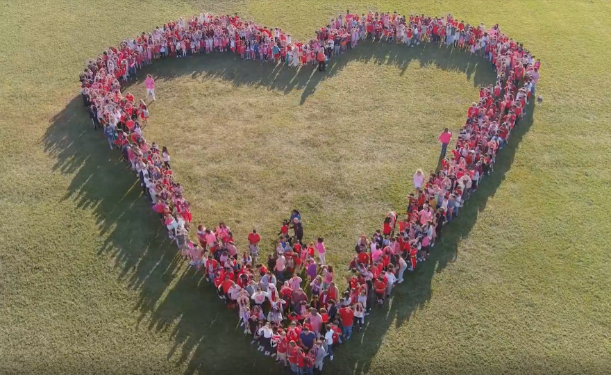 Video highlights from a Day of Service and Love